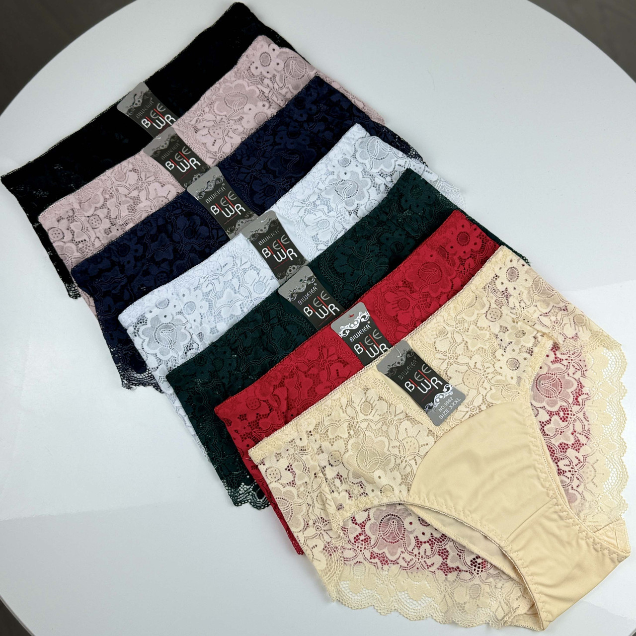 Жіночі ажурні трусики Biweier #9962, фото 1