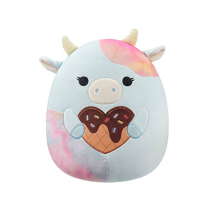 М'яка іграшка SQUISHMALLOWS – КОРІВКА КАЄДІЯ (19 cm), фото 1