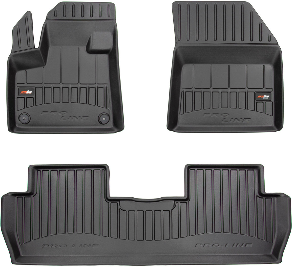 Коврики салону гумові PEUGEOT 5008 II 2017-...  / 3D407817, фото 1