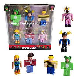 Колекційні фігурки герої Роблокс ROBLOX 6 фігурок висота 7 см рухомі кінцівки