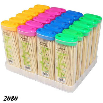 Зубочистки бамбукові Bamboo (24шт)