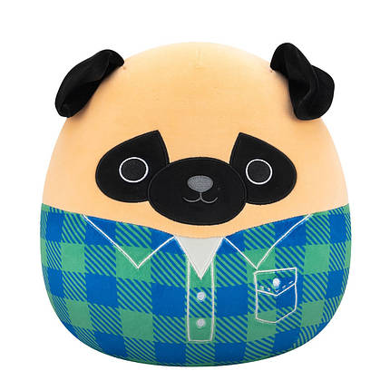 М'яка іграшка SQUISHMALLOWS – МОПС ПРИНЦ (30 cm), фото 1