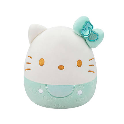 М'яка іграшка SQUISHMALLOWS – ХЕЛОУ КІТТІ У СМАРАГДОВОМУ (20 cm), фото 1