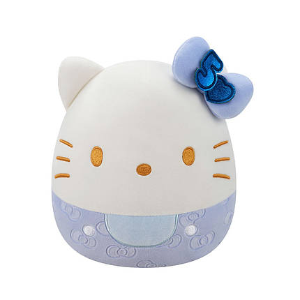 М'яка іграшка SQUISHMALLOWS – ХЕЛОУ КІТТІ У СИНЬОМУ (20 cm), фото 1