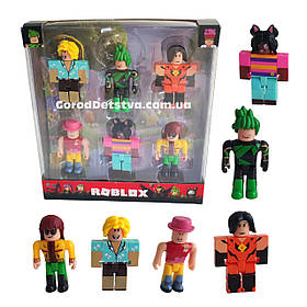 Колекційні фігурки герої Роблокс ROBLOX 6 фігурок висота 7 см рухомі кінцівки