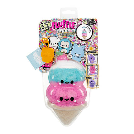 М’яка іграшка-антистрес FLUFFIE STUFFIEZ серії "Small Plush" - МОРОЗИВО, фото 1