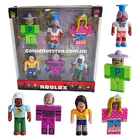 Колекційні фігурки герої Роблокс ROBLOX 6 фігурок висота 7 см рухомі кінцівки
