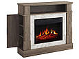 Камінокомплект ArtiFlame For Living AF23S дуб сірий з обігрівом і звуком горіння вогню, фото 5
