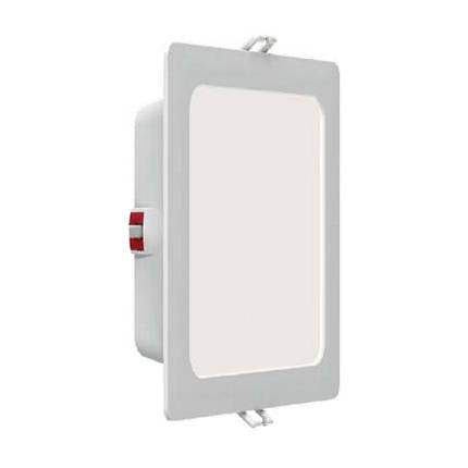 Точковий LED світильник Lebron L-DL-S 9W 4100К квадрат 12-09-78, фото 1