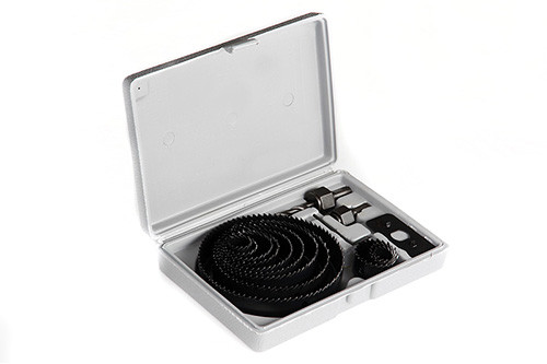 Набір кільцевих пил 16 предметів, глибина 25 мм (19/22/25/28/38/44/51/64/76/89/102/127) APRO