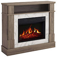 Камінокомплект ArtiFlame For Living AF23S дуб сірий з обігрівом і звуком горіння вогню