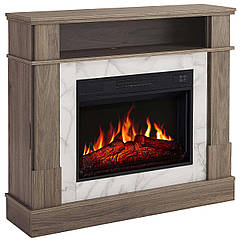 Камінокомплект ArtiFlame For Living AF23S дуб сірий з обігрівом і звуком горіння вогню