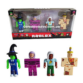 Колекційні фігурки герої Роблокс ROBLOX 4 фігурки висота 7 см рухомі кінцівки