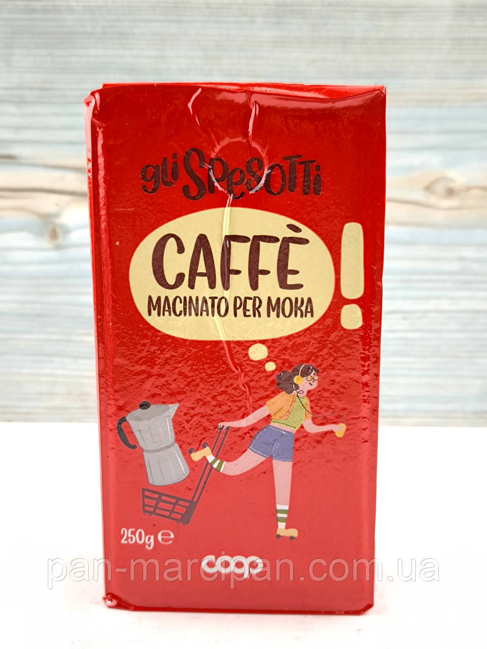 Кава мелена COOP Cafe Macinato per Moka 250г, фото 1