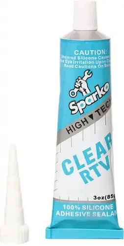 Герметик силіконовий для скла SPARCO Clear RTV прозорий (ID#2513538516 ...