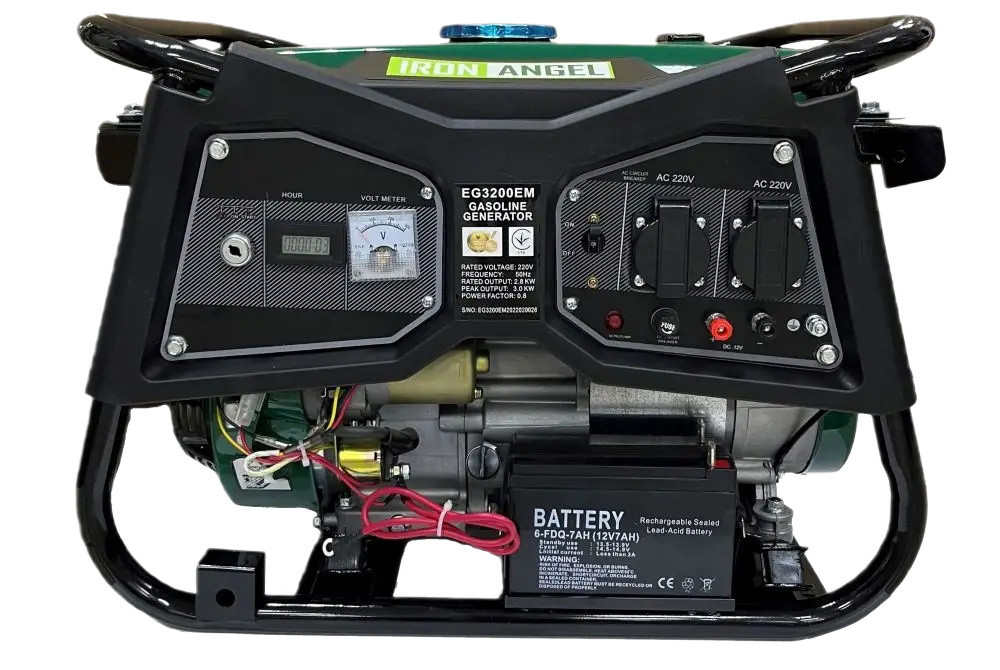 Генератор бензиновий Iron Angel EG 3200EM, фото 1