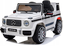 Дитячий електромобіль MERCEDES G63 AMG білий (Польща)