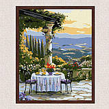 Картина за номерами Пейзаж. Романтична вечеря 30*40 см Ідейка KHO 2908, фото 3