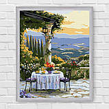 Картина за номерами Пейзаж. Романтична вечеря 30*40 см Ідейка KHO 2908, фото 6