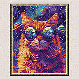 Картина за номерами Тварини. Космічний пухнастик 30*40 см Ідейка KHO 6651 exp, фото 5