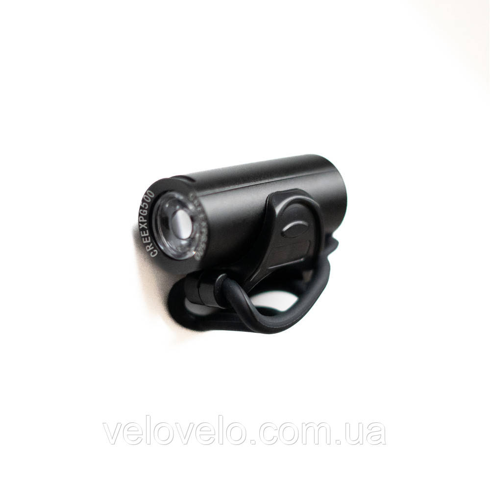 Ліхтар передній алюм. AU902 350LM, XPG, акум.700mAh, USB