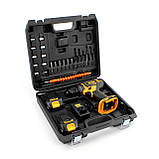 Ударний шуруповерт DeWALT DCD796 (24V, 6AH) з набором інструментів. Акумуляторний шуруповерт Деволт, фото 9