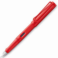 Чорнильна ручка Lamy Safari матова, червоний корпус Strawberry, перо M