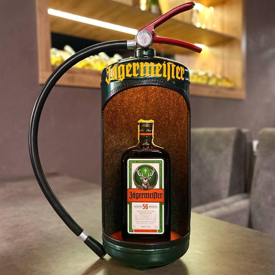 Вогнегасник бар Jägermeister під пляшку, зелений