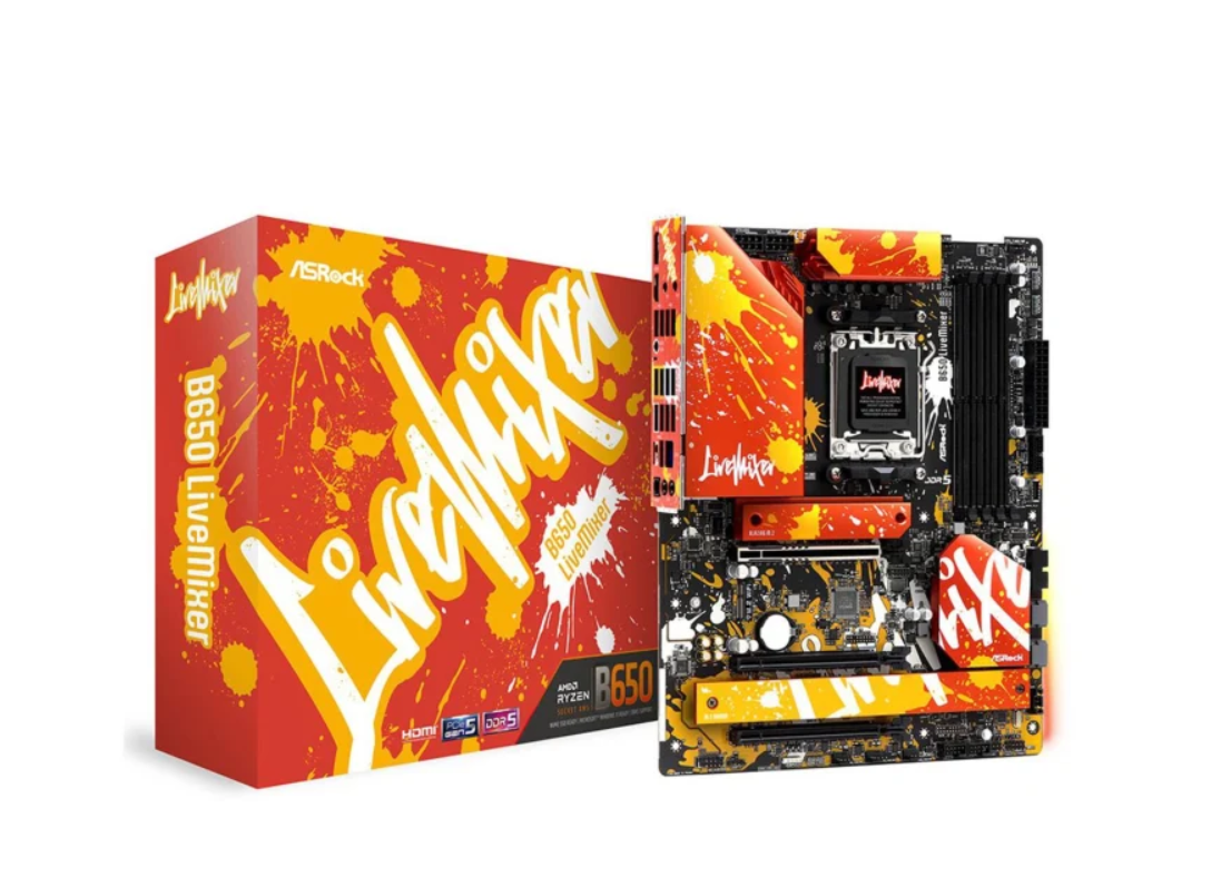 Материнська плата ASRock B650 LIVEMIXER