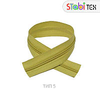 Застібка-блискавка спіральна метр. тип5 (182м) 15г/м Хакі світлий 131