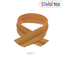 Застібка-блискавка спіральний метр. тип5 (182м) 15г/м Брудно-оранжевий 116