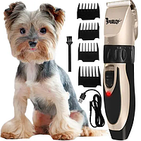 Машинка для стрижки собак PURLOV 24089 (бездротова, тиха, 5 рівнів регулювання)