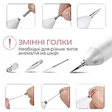 Коагулятор плазмовий Plasma Pen/ Електрокоагулятор/ Бездротова ручка для видалення папілом і бородавок, фото 4