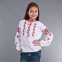 Вишиванка на дівчинку "Троянда рушничок"