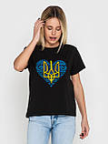 Футболка жіноча з вишивкою Герб, фото 4