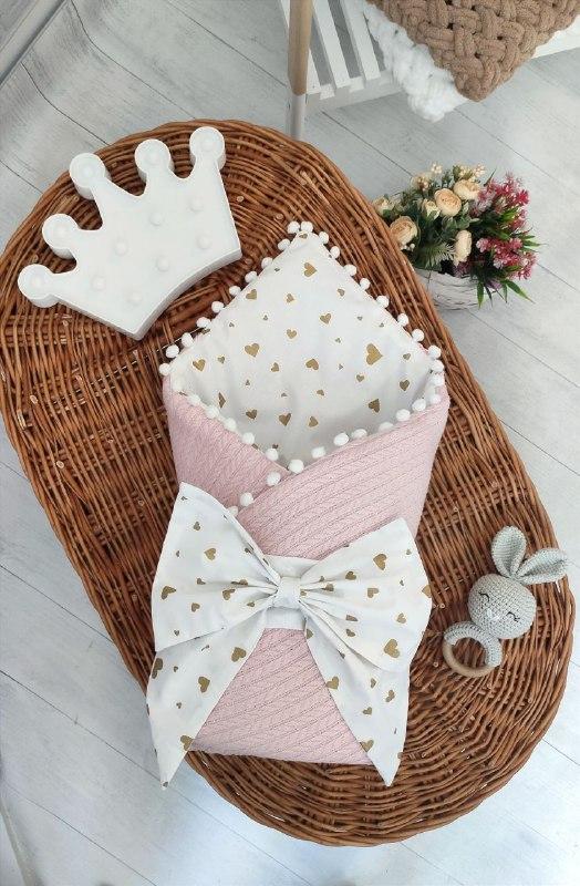 Дитячий демісезонний конверт на виписку конверт-ковдра ошатний конверт на виписку ВЕСНА ОСІНЬ