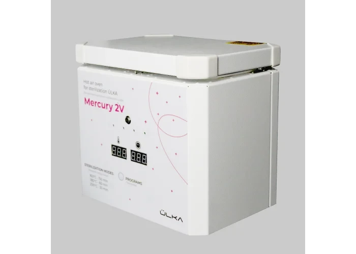 Високотемпературна сухожарова шафа для стерилізації Ulka Mercury 2V Dry-Heat Sterilizer, фото 1