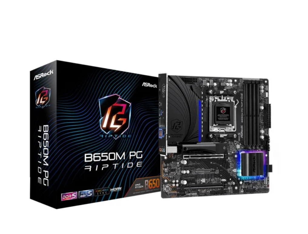 Материнська плата ASRock B650M PG RIPTIDE