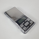 Електронні ваги з цифровим дисплеєм, ювелірні ваги до 200 г з точністю 0,01 г Сріблясті VUE-001, фото 9