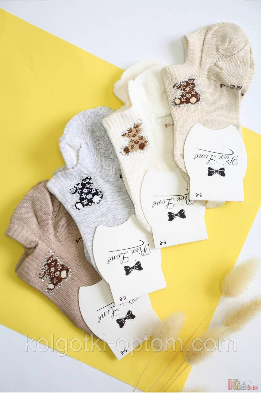 ОПТОМ Шкарпетки ароматизовані "Teddy" зі стразами (20 / 7-8 років) Pier Lone 8681788601515, фото 1