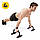 Упори для віджимань 4FIZJO Push-up Bars Black/Red (P-5907739310392), фото 7