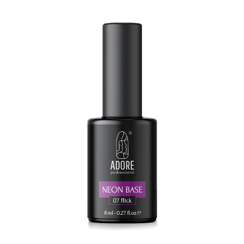 Неонова база для нігтів Adore Neon Base No07 — flick, 7,5 ml