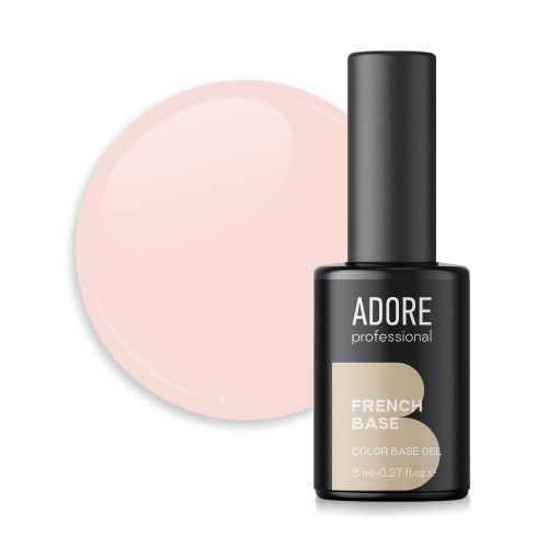 Камуфлююча база для нігтів Adore French Base No08 — natural, 8 ml