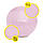 М'яч для фітнесу (фітбол) Cornix 75 см Anti-Burst XR-0367 Light Pink, фото 4