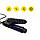 Скакалка швидкісна для кросфіту Cornix Speed Rope Classic з обтяженням XR-0351 Black/Blue, фото 4