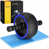 Ролик (гімнастичне колесо) для преса 4FIZJO Ab Wheel XL Black/Blue (P-5907739314437)