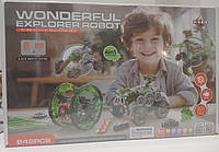 Конструктор Научный STEM 4 в 1 на радиоуправлении 242 детали Wonderful Explorer Robot робототехника