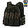 M-Tac плитоноска Cuirass QRS Black 6 клас захисту, фото 4