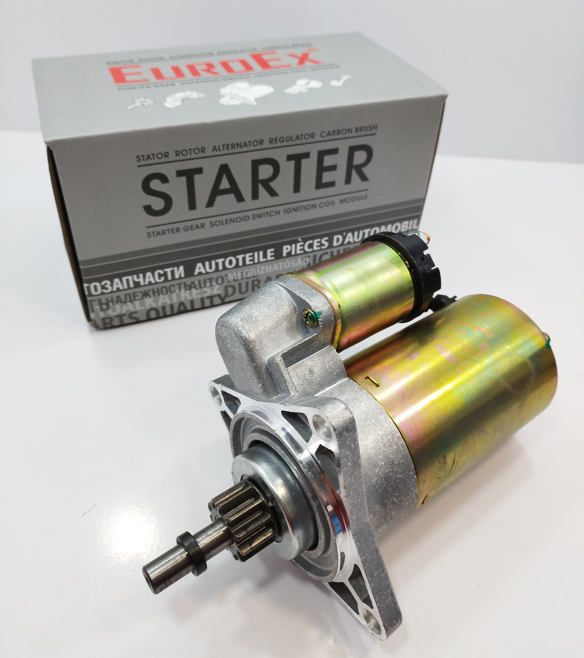 Стартер "EuroEx" EX-ST2108  (Для ВАЗ-2108 редукторний  2108-3708000)  5712.3708, фото 1