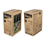 Металевий візок зі шлангом 1/2" 50м та аксесуарами,
комплект для поливу, SILVER PRO SET, WHITE LINE, WL-AG33350SET1, фото 2